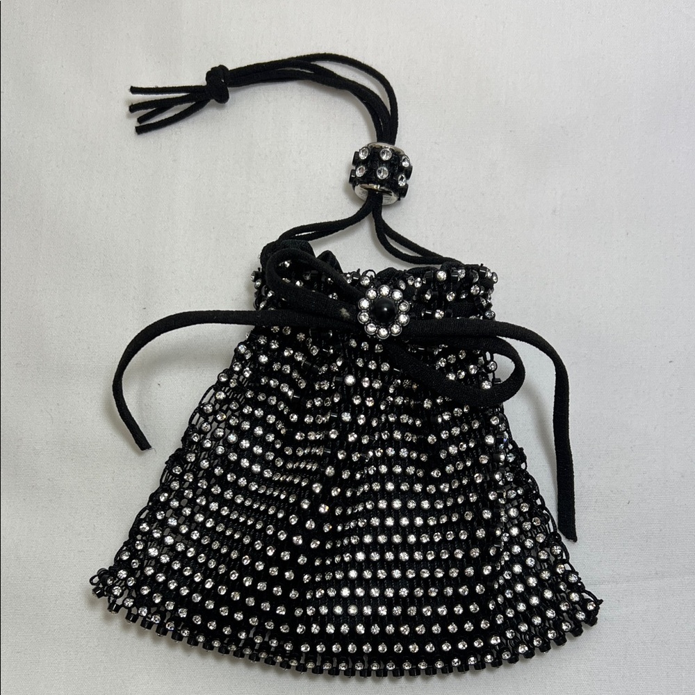 Handmade Sparkling Rhinestone Mini Bag
